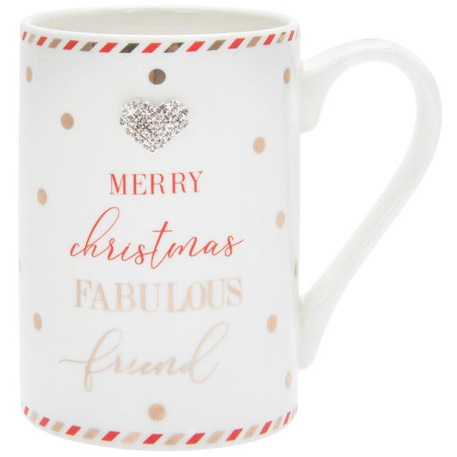 Picture of MAD DOTS CHRISTMAS FABULOUS FRIEND MUG